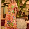 Haven - Portofino Frill Maxi Dress - Spritz FINAL SALE