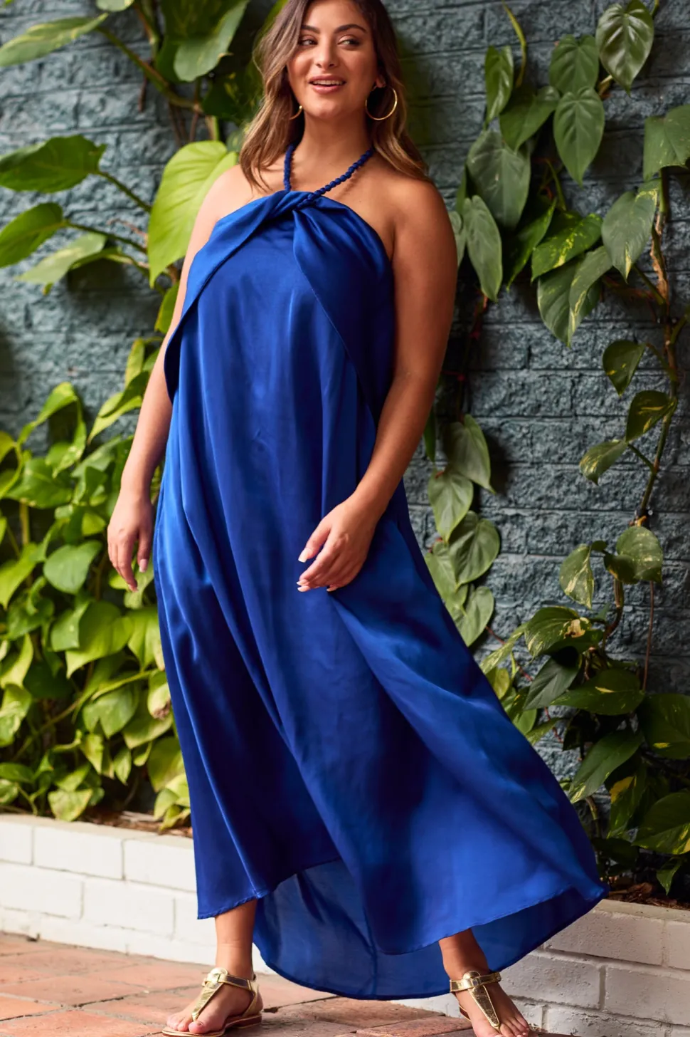 haven__portofino_halter_m_0.webp Haven - Portofino Halter Maxi Dress - Lago FINAL SALE