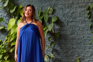 Haven - Portofino Halter Maxi Dress - Lago FINAL SALE