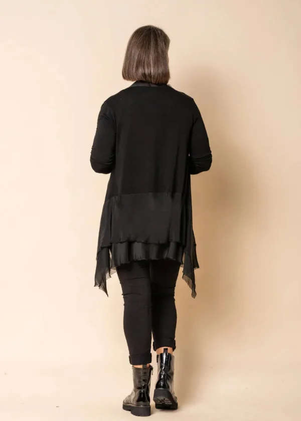 Imagine - Black Lina Silk Jacket 10MM2711