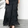 Imagine - Granite Flapper Fifi Silk Skirt 10IM2272G