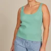 Isle of Mine - Adele Tank Top - Seafoam