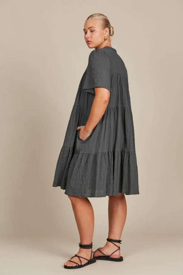 Isle of Mine - Fleur Dress - Graphite