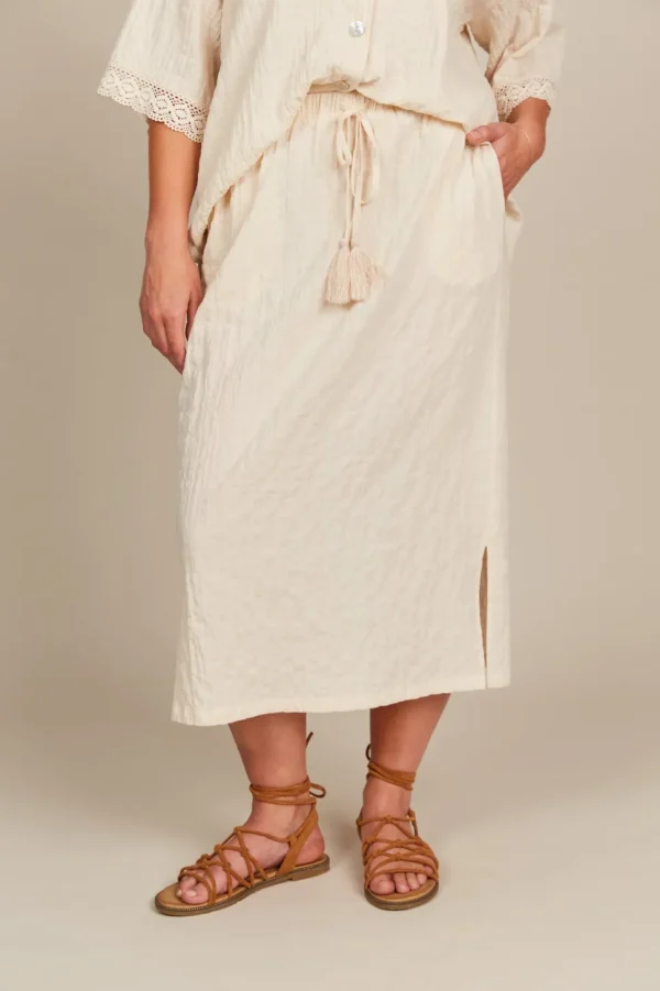 Isle of Mine - Fleur Skirt - Canvas FINAL SALE