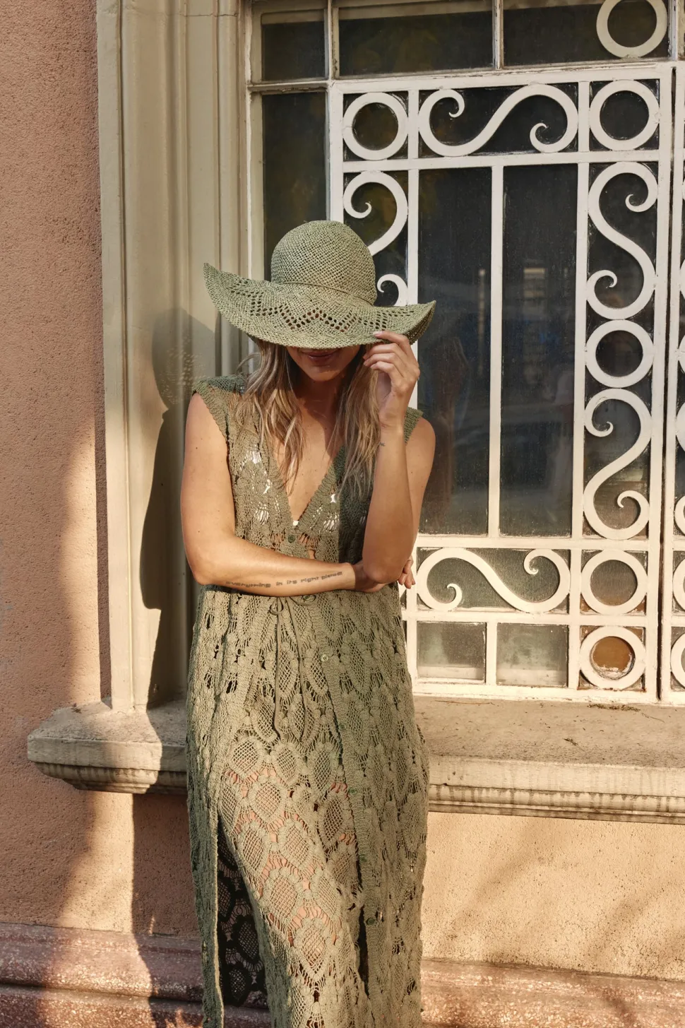 isle_of_mine__giselle_ski_3.webp Isle of Mine - Giselle Skirt - Olive FINAL SALE