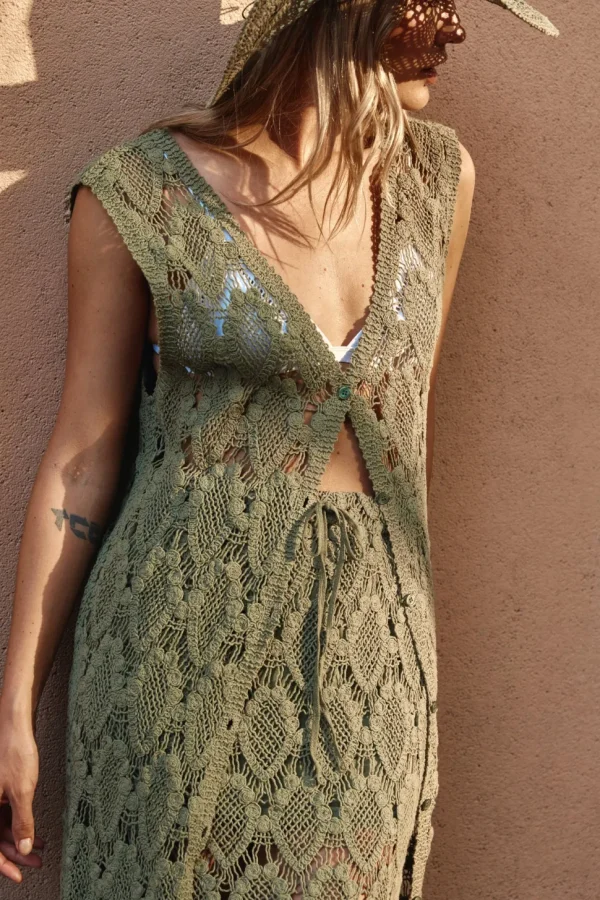 Isle of Mine - Giselle Skirt - Olive FINAL SALE
