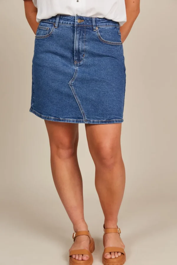 Isle of Mine - Margot Denim Skirt - Denim