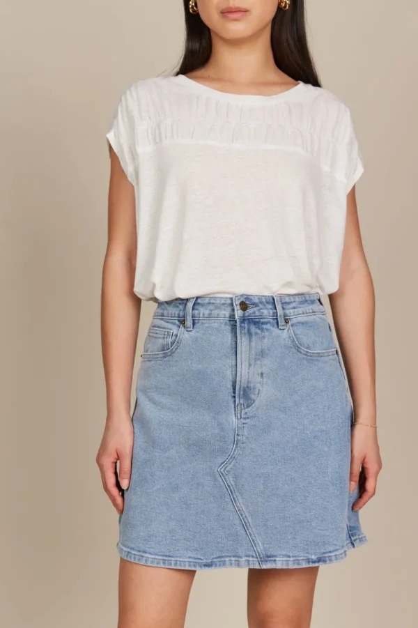 Isle of Mine - Margot Denim Skirt - Stellar