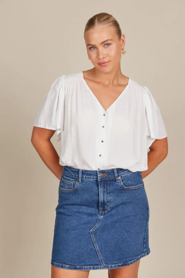 Isle of Mine - Margot Denim Skirt - Denim