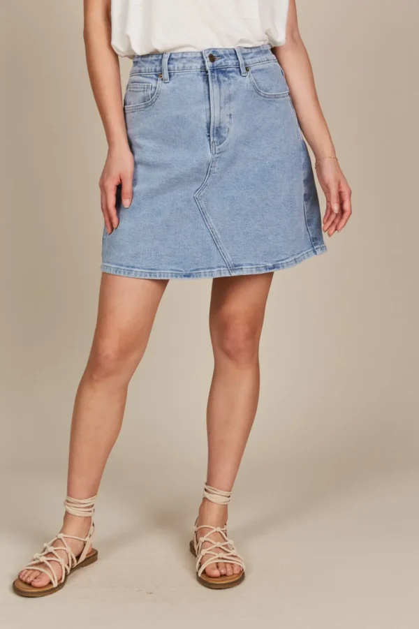 Isle of Mine - Margot Denim Skirt - Stellar