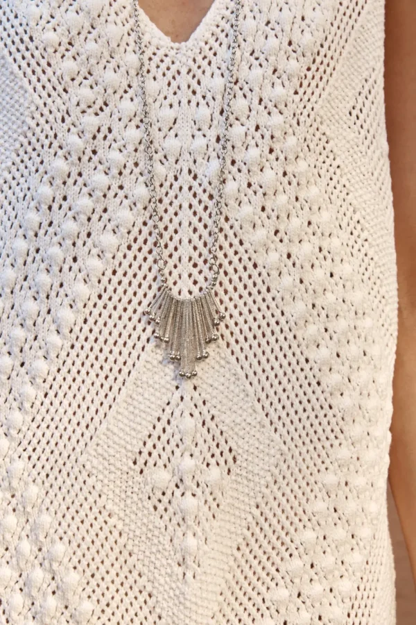 Isle of Mine - Nouveau Necklace - Silver