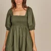 Isle of Mine - Remi Mini Dress - Olive