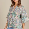 Isle of Mine - Remi Top - Lotus Fleuron FINAL SALE
