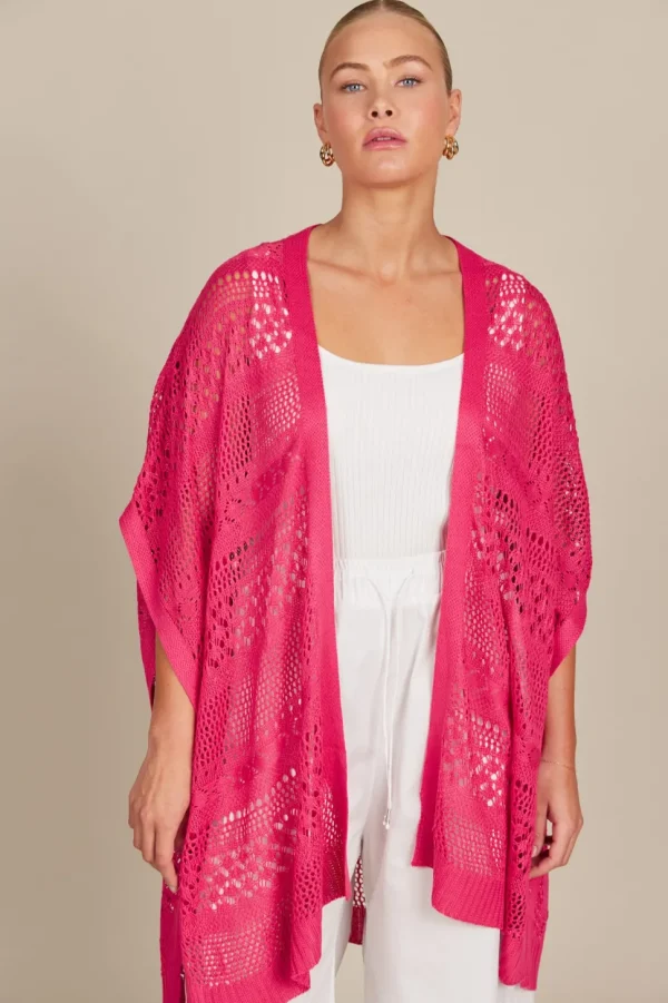 Isle of Mine - Sylvie Cape - Rasberry FINAL SALE