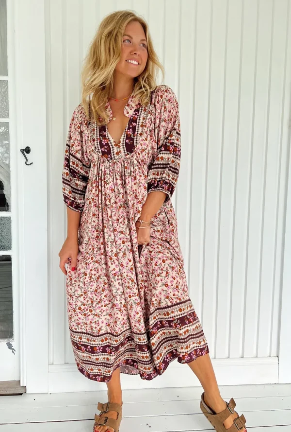 Jaase - Madelene Print Boheme Midi Dress