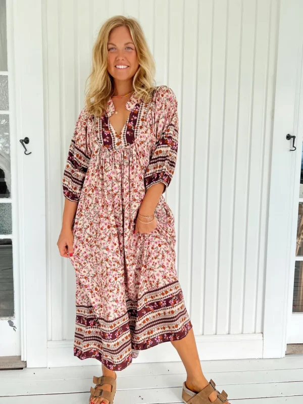 Jaase - Madelene Print Boheme Midi Dress