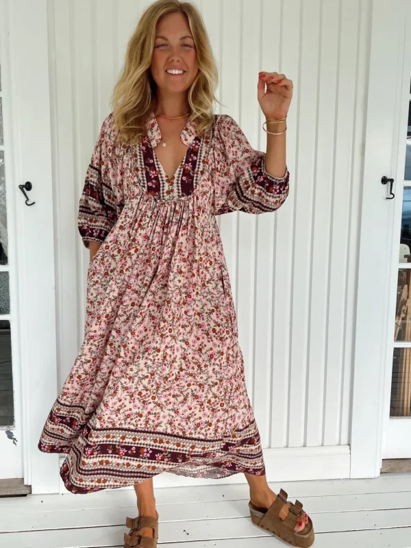 Jaase - Madelene Print Boheme Midi Dress