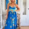 Jaase - Riviera Print Bibi Maxi Dress