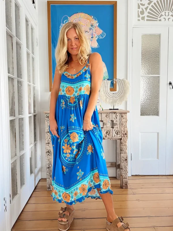 Jaase - Riviera Print Bibi Maxi Dress