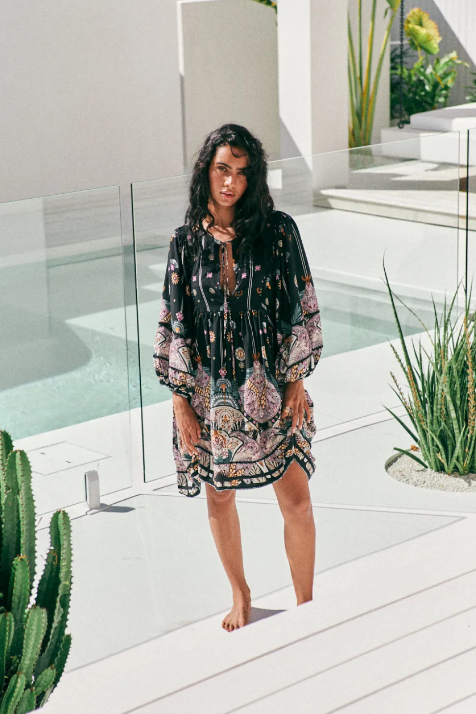 jaase__super_nova_print_a_1.webp Jaase - Super Nova Print Adela Mini Dress