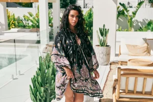 Jaase - Super Nova Print Adela Mini Dress