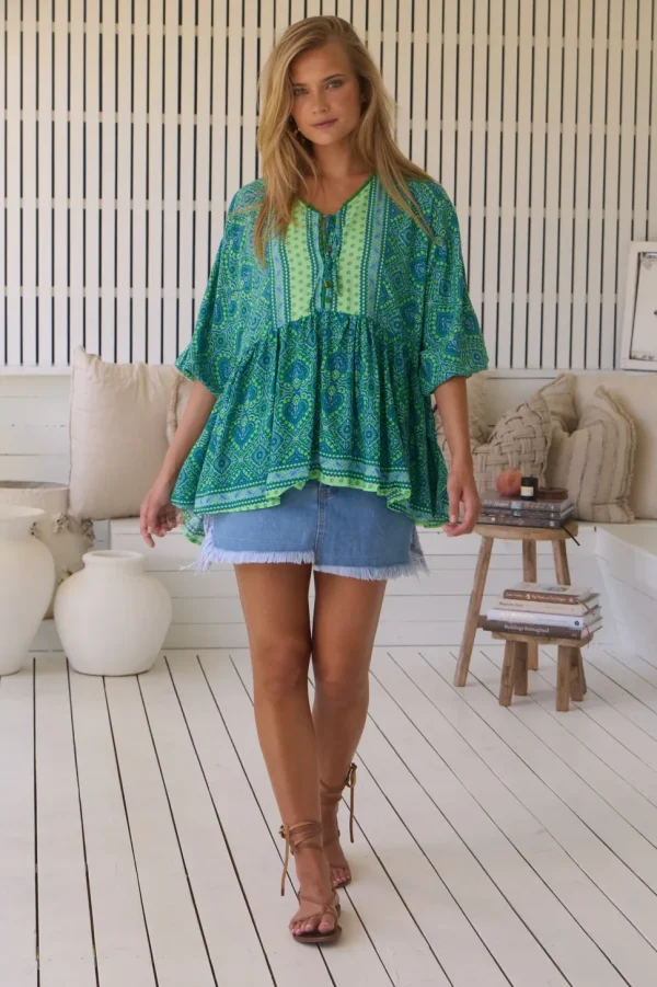 Jaase - Tranquility Print Chloe Top