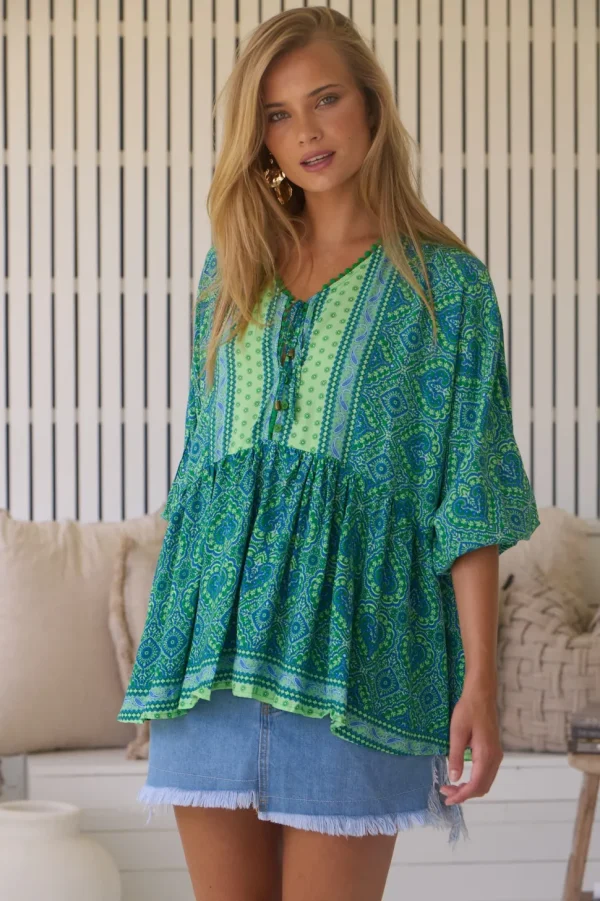 Jaase - Tranquility Print Chloe Top