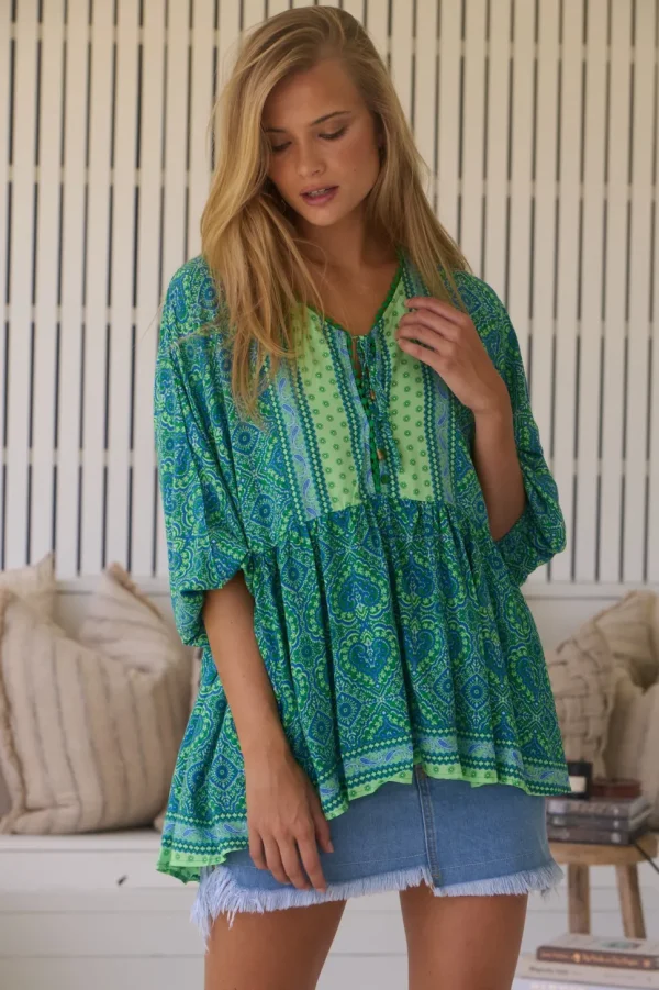 Jaase - Tranquility Print Chloe Top