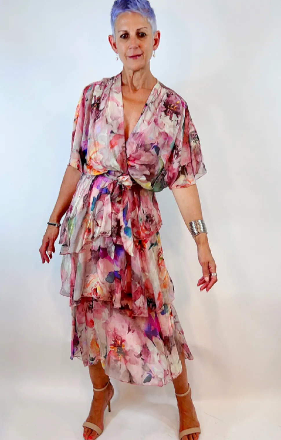 la_strada__dusty_pink_flo_0.webp La Strada - Dusty Pink Floral Silk Layer Ruffle Dress LSD21-901-121