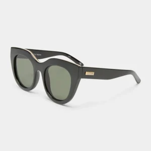 Le Specs Sunglasses - Air Heart - Black/Gold 1602175