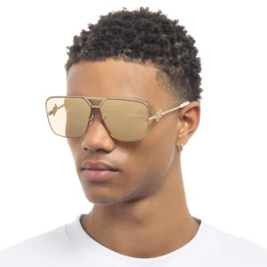 Le Specs Sunglasses - Meyazoic - Gold