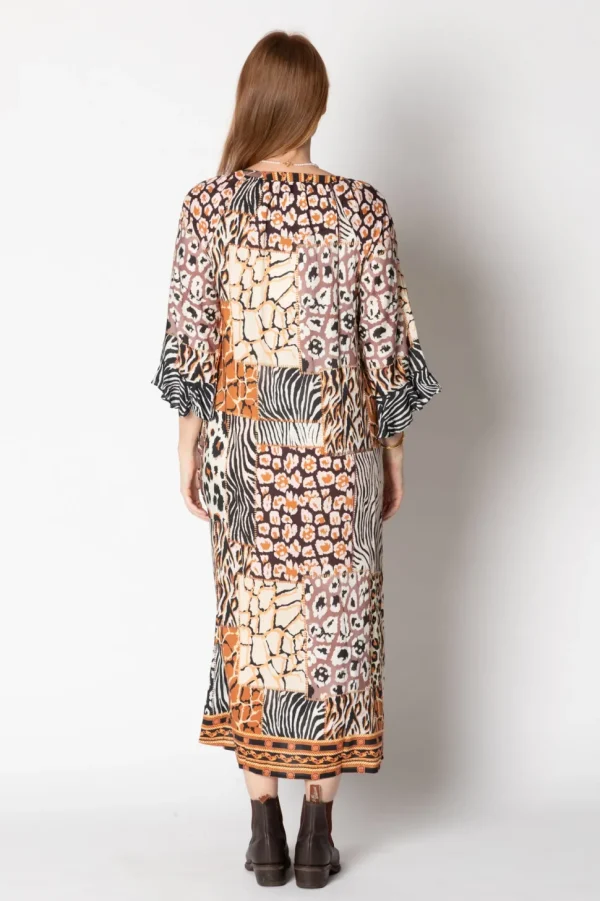 Lula Life - Animale Midi Dress - Print