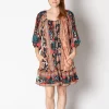 Lula Life - Gisele Shirred Dress - Print