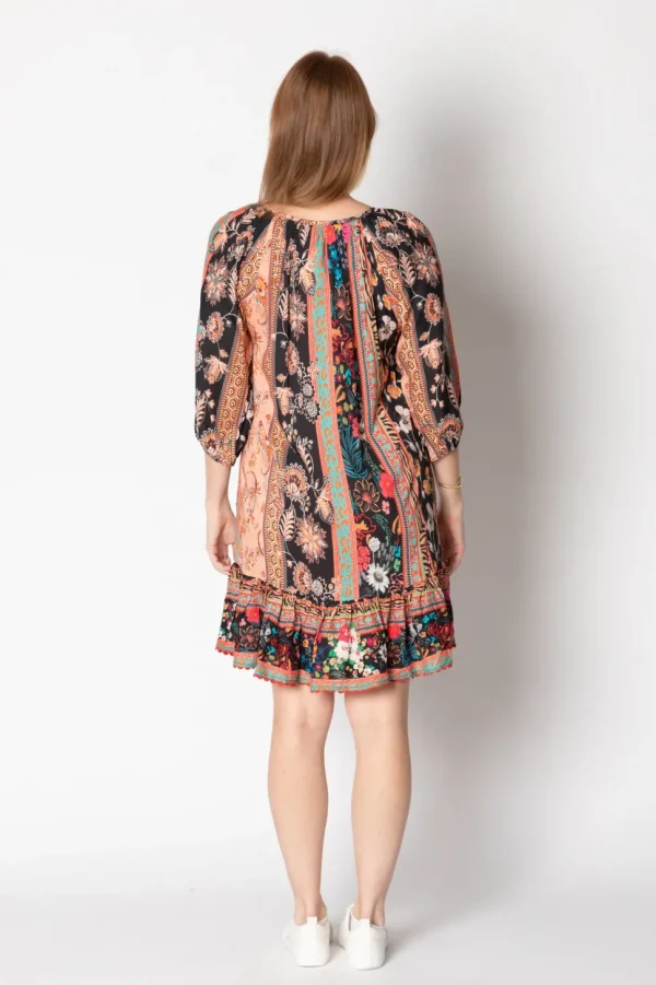 Lula Life - Gisele Shirred Dress - Print