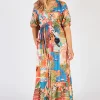 Lula Life - Jedda Midi Dress - Spice