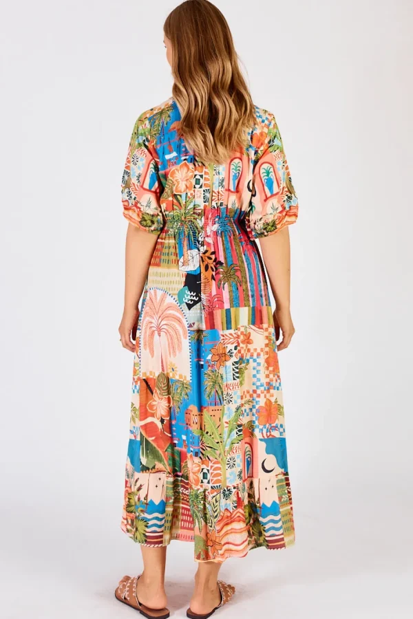 Lula Life - Jedda Midi Dress - Spice