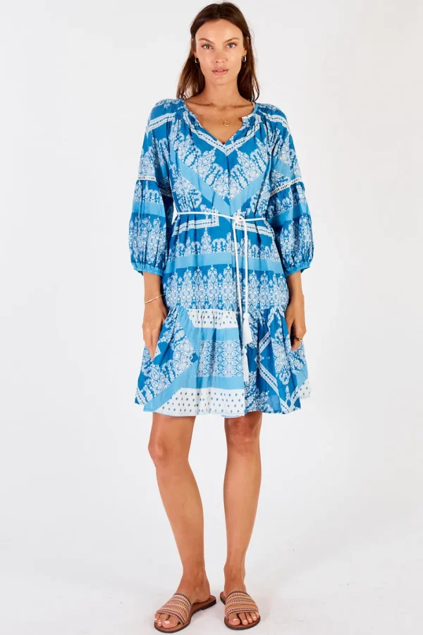 Lula Soul - Bandana Dress - Ocean