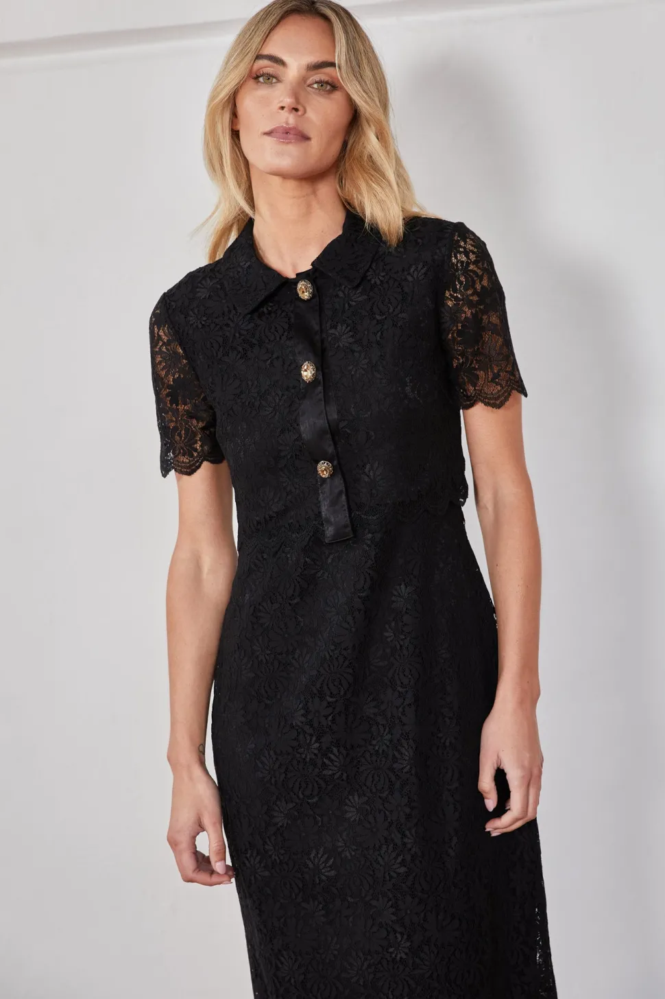 ma_dainty__bloom__dress___3.webp MA Dainty - BLOOM - Dress - Black Lace DTY03891