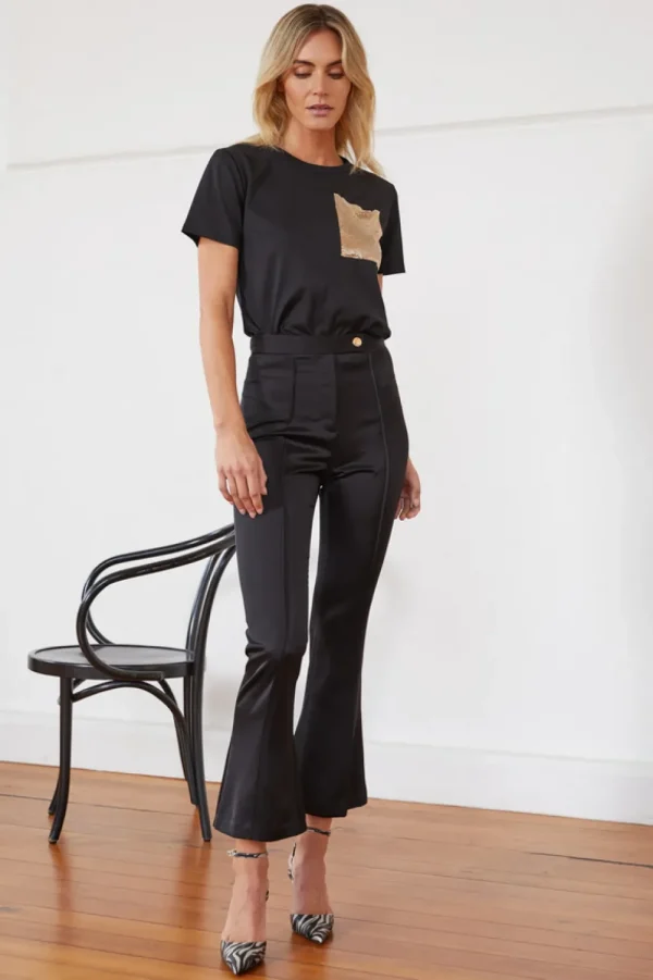 MA Dainty - FRESSIA - Pant - Black DTY03853 FINAL SALE