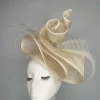 Melanie Ferrero - Cream Sinamay Swirl