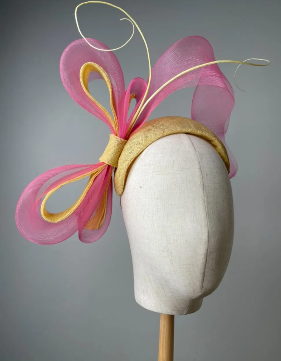 melanie_ferrero__pink_yel_0.webp Melanie Ferrero - Pink Yellow Bandeau with Big Bow