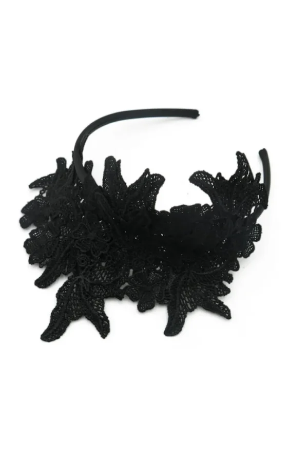 Morgan & Taylor - Black Sassi Headpiece FS334