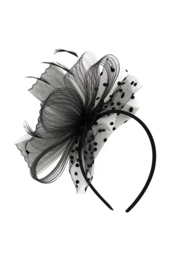 Morgan & Taylor - Black Tanya Fascinator