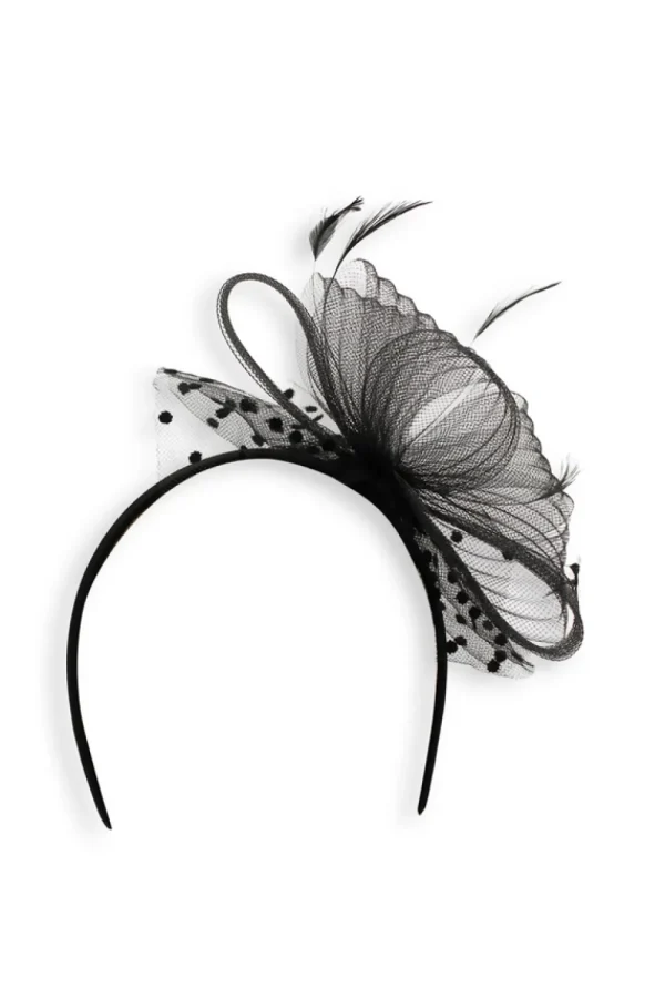 Morgan & Taylor - Black Tanya Fascinator