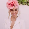 Morgan & Taylor - Coral Cindy Fascinator FS400