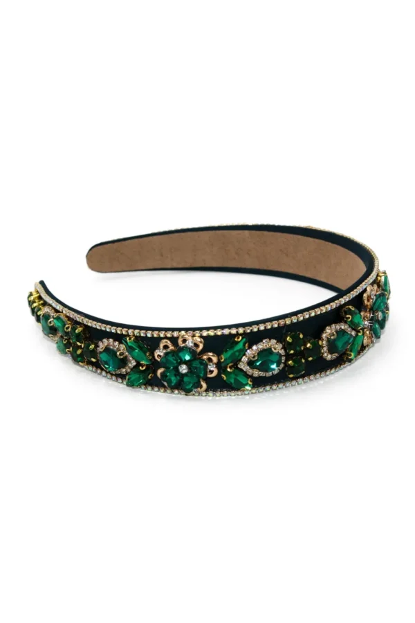 Morgan & Taylor - Emerald Ariadne Headband FS1139