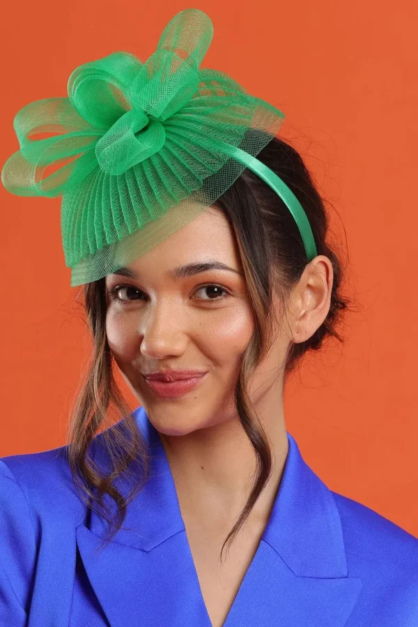 Morgan & Taylor - Emerald Simone Fascinator FS416