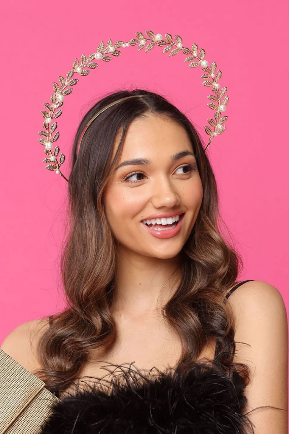 morgan__taylor__gold_juli_3.webp Morgan & Taylor - Gold Juliet Halo Headband FS1065