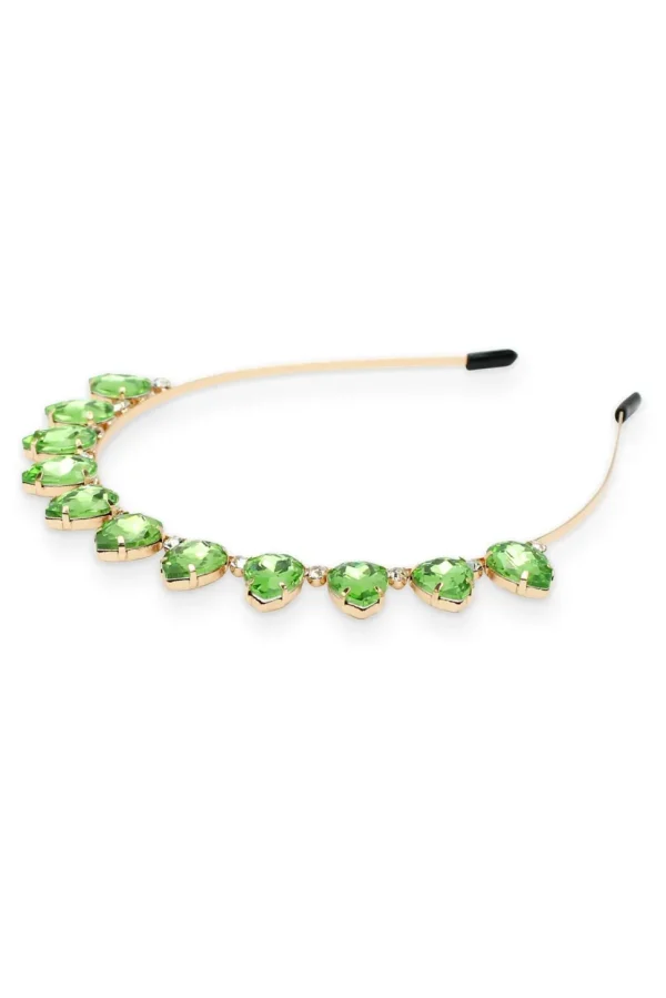 Morgan & Taylor - Green Raye Headband FS1128