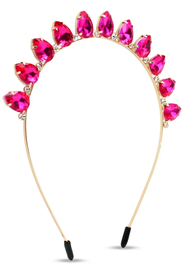 Morgan & Taylor - Hot Pink Raye Headband FS1128